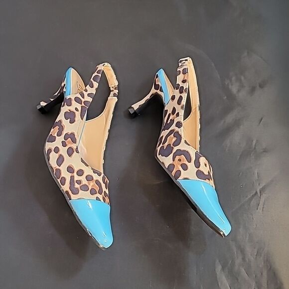 BRAND NEW WILD ABOUT COLOR SLINGBACK BY EY BOUTIQUE STYLISH SLINGBACKS SHOES - Picture 10 of 14